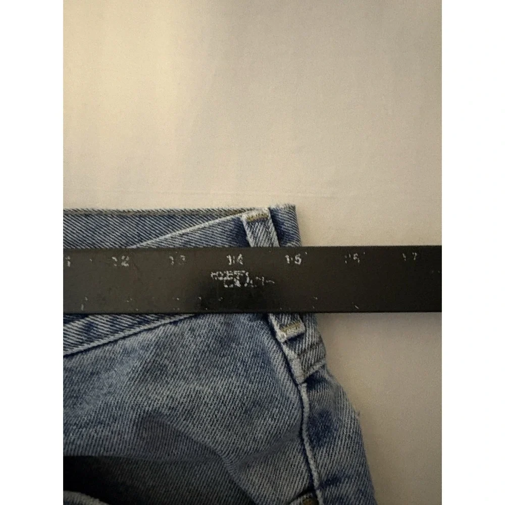Vintage Carhartt Denim Jeans Men's Size 31x32 Blue Relaxed Fit Tapered B17 DST